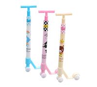 Penna a sfera a forma di fiore, per ufficio, penna, set da 3 pezzi, elegante e popolare, durevole e intelligente