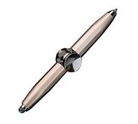 Penna a sfera a LED con decompressione, giocattolo per bambini, per rilassarsi, per bambini, ragazzi, uomini, metallo