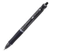 Penna a sfera a scatto Acroball Plastic - punta 1,0mm - nero - conf. da 10 pz