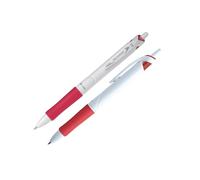 Penna a sfera a scatto Acroball Pure White Begreen - punta 1,0mm - rosso - Pilot
