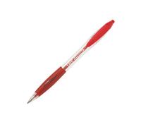 Penna a sfera a scatto Atlantis Classic - punta 1,0mm - rosso - Bic - conf. 12 p