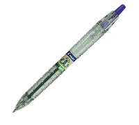 Penna a Sfera a Scatto B2P Ecoball Pilot - 1 mm - 040177 (Blu Conf. 10)