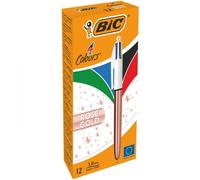 Penna a sfera a scatto BIC 4 Colours Shi 4 colori - 504894