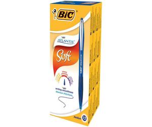 Penna a sfera a scatto BIC Atlantis Soft 9021322