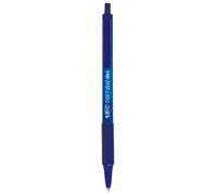 Penna a sfera a scatto Bic® Soft Feel®, 0,32 mm, colore: blu