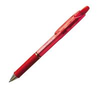 Penna a Sfera a Scatto Feel It Pentel - 1 mm - BX480-B (Rosso Conf. 12)