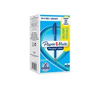 Penna a sfera a scatto Flexgrip Ultra - punta 1,0mm - blu - Papermate - conf. 30