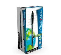 Penna a sfera a scatto Flexgrip Ultra - punta 1,0mm - nero - Papermate - conf. 30+6 pezzi