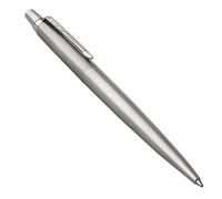 Penna a Sfera a Scatto Jotter Core Stainless Steel Parker - Media - 1953170 (Blu