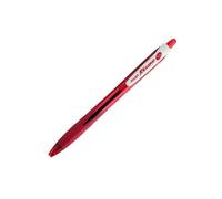 Pilot Penna a sfera RéxGrip 1.0 (M) BeGreen, fusto traslucido, rosso