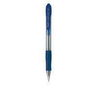 Set di 12 penne a sfera ricaricabili punta media retrattile inchiostro blu corpo plastica + grip Pilot Super Grip