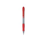 Penna a sfera a scatto Supergrip - punta media 1,0mm - rosso - pilot