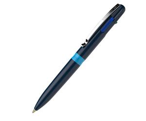 Penna a Sfera a Scatto Take 4 Schneider - Media - P138003 (Fusto Blu 4 Colori Co