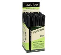 Penna a Sfera a Scatto Tratto Uno Green Fila - 1 mm - F838303 (Nero Conf. 50)