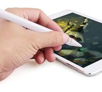 Penna a sfera bianca per smartphone, ad alta sensibilità, antigraffio, punta fine, per touch screen, per iPad, penna a sfera, accessori