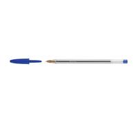 Penna a sfera BIC Cristal M 1 mm blu Conf. 50 pezzi - 8373609