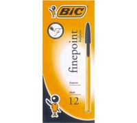 Penna a sfera Bic finepoint classica leggera, diametro della sfera di 0,7 mm, co