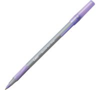 Penna A Sfera BiC Viola Con Grip (Confezione Da 40)