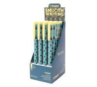 Penna a sfera blu Fashion Cats con tappo (20 pezzi)