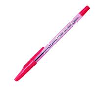 Penne a sfera Pilot Bp-S - 788035 Penne rosse a sfera con tratto da 0,27 mm e fusto di color rosso traslucido in confezione da 12 Pz.