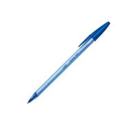 Penna a sfera con cappuccio Cristal Soft - punta 1,2mm - blu - Bic - conf. 50 pezzi