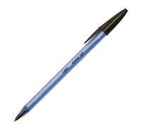 Penna a sfera con cappuccio Cristal Soft - punta 1,2mm - nero - Bic - conf. 50 pezzi
