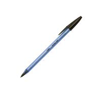 Penna a sfera con cappuccio Cristal Soft - punta 1,2mm - nero - Bic - conf. 50 pezzi