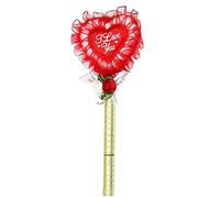 Penna a sfera con inchiostro gel, punta fine, con scritta "I Love You", per matrimoni, ricevimenti, ospiti, confezione da 1, colore rosso, professionale e attraente