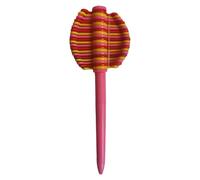 Penna a sfera con inchiostro nero per scrittura scorrevole, cancelleria, sollievo dalla pressione, petalo rotante per la scuola, per scrivere con petali di olio