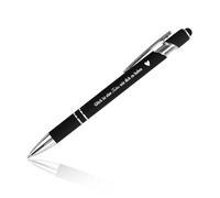 Penna a sfera con incisione, regalo per figlia, compleanno, mamma, figlia, regalo portafortuna, nero, papà, figlia, regalo per bambini, per mamma, papà, patrigno, matrigna