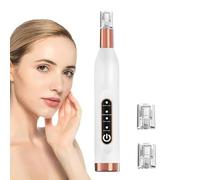 Penna a sfera con microaghi: penna al plasma elettrica non invasiva, penna ricaricabile Glow Derma | Penna professionale per la pelle con aghi con 4 modalità, penna automatica Derma elettrica