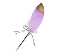 Penna a sfera con piume anticate, multiuso, per studenti e adulti, per scrivere appunti e diari, stile retrò