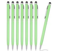 Penna a sfera con punta stilo, 8Pcs inchiostro nero per Light Green