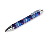 Penna a sfera con stampa di tartaruga marina medusa per adulti 0,5 mm inchiostro nero ad asciugatura rapida penne per scrittura liscia 1 pz come foto 1