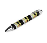 Penna a sfera con tavola periodica degli elementi, punta fine retrattile, 0,5 mm, scrittura fluida, per casa e ufficio