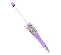 Penna a sfera creativa con perline da 1,0 mm di cancelleria scrittura liscia forniture scolastiche perline a sfera scrittura perline per studenti