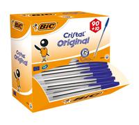 Penna a Sfera Cristal Bic - Value Pack Punta Medium - 1 mm - 942910 (Blu Conf. 9