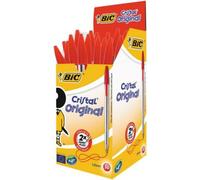 PENNA A SFERA CRISTAL ORIGINAL inchiostro rosso BIC