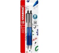 STABILO pointball colorful - Penna a Sfera - Pack da 2 - Blu