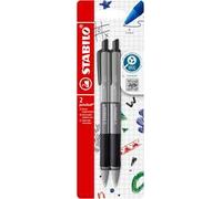 STABILO pointball colorful - Penna a Sfera - Pack da 2 - Nero