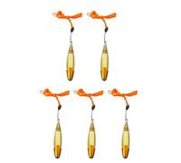 Penna a sfera essenziale efficiente 5PCS tra cui carta da appunti colorata Caratteristica della luce del LED Design della cordicella portatile multifunzionale penna LED