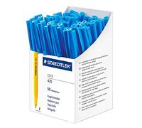 Penna A Sfera Fine Staedtler Stick 430 F-3CP5 - Blu - Confezione Da 50