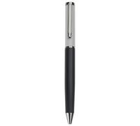 Penna a sfera in metallo per firma ufficio, regalo aziendale, con rotazione per aprire/chiudere, per ufficio, hotel, reception, firme
