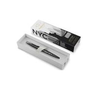 Penna a sfera M Jotter Black SE New York fusto nero Parker