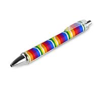 Penna a sfera LGBT Gay Orgogliosa Bandiera del Sud Africa Divertente Stampato Retrattile Nero Fusto Rotondo Penne a Punta Fine 0.5mm 1 PZ COME PIC 1