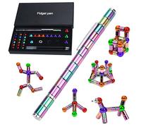 Penna a sfera magnetica, penna magnetica, penna magnetica, divertente multifunzione, per alleviare lo stress, regalo giocattolo, un piccolo regalo per alleviare lo stress (multicolore)