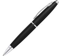 Penna A Sfera Matte Black Cross Calais Con Finiture In Cromo Lucido