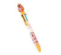 Penna a sfera multicolore 6 colori in 1 arcobaleno retrattile per ufficio di classe colore divertente per studenti scolastici penna a sfera a sei colori