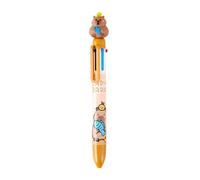 Penna a sfera multicolore 6 colori in 1 penna arcobaleno retrattile per classe ufficio colore divertente per studenti scolastici a sei colori