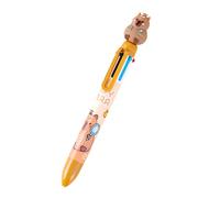 Penna a sfera multicolore 6 colori in 1 penna arcobaleno retrattile per classe ufficio colore divertente per studenti scolastici a sei colori